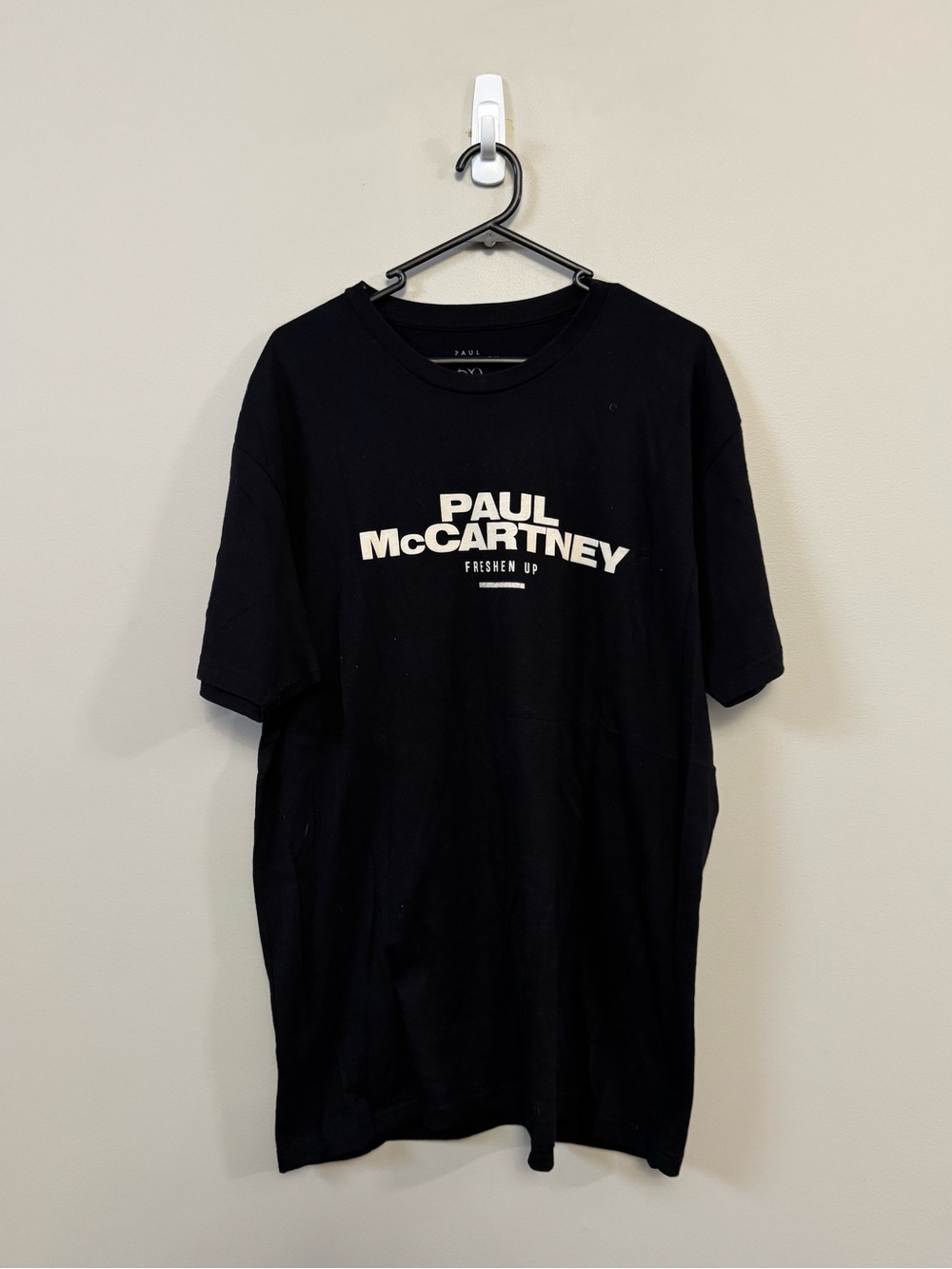 Paul McCartney Freshen up 2018-19 short sleeve concert t-shirt💜
